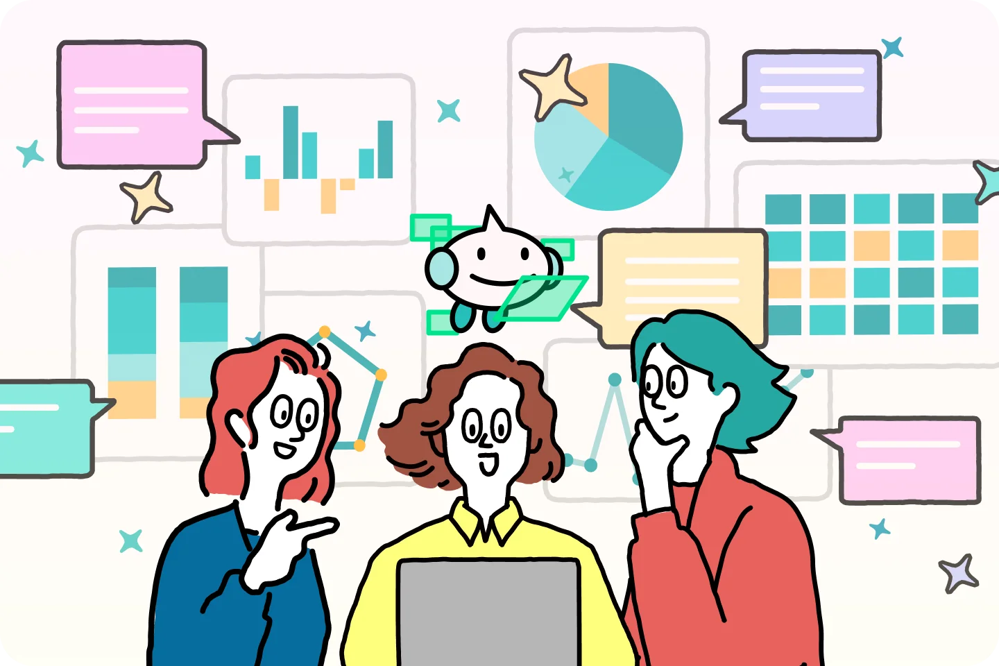 AIコーチによるデータ分析