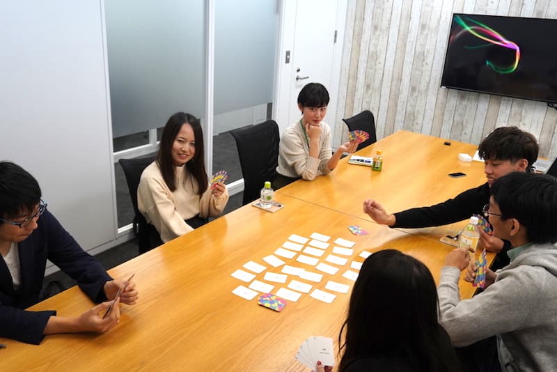 wevox values cardを活用した内定式ーー1日で芽生えた「はじめまして」な内定者の仲間意識