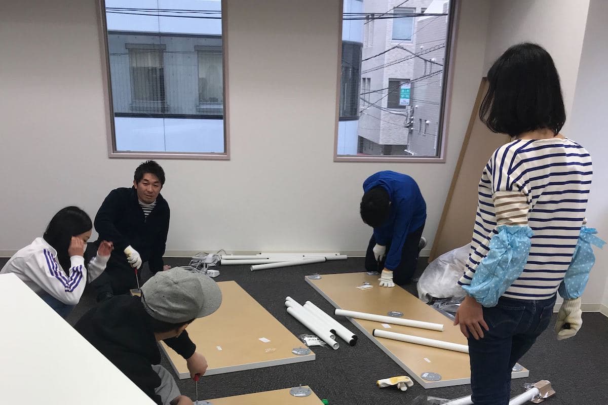 自分たちの働く場所を自分たちで創る 「全員参画のオフィス創り」