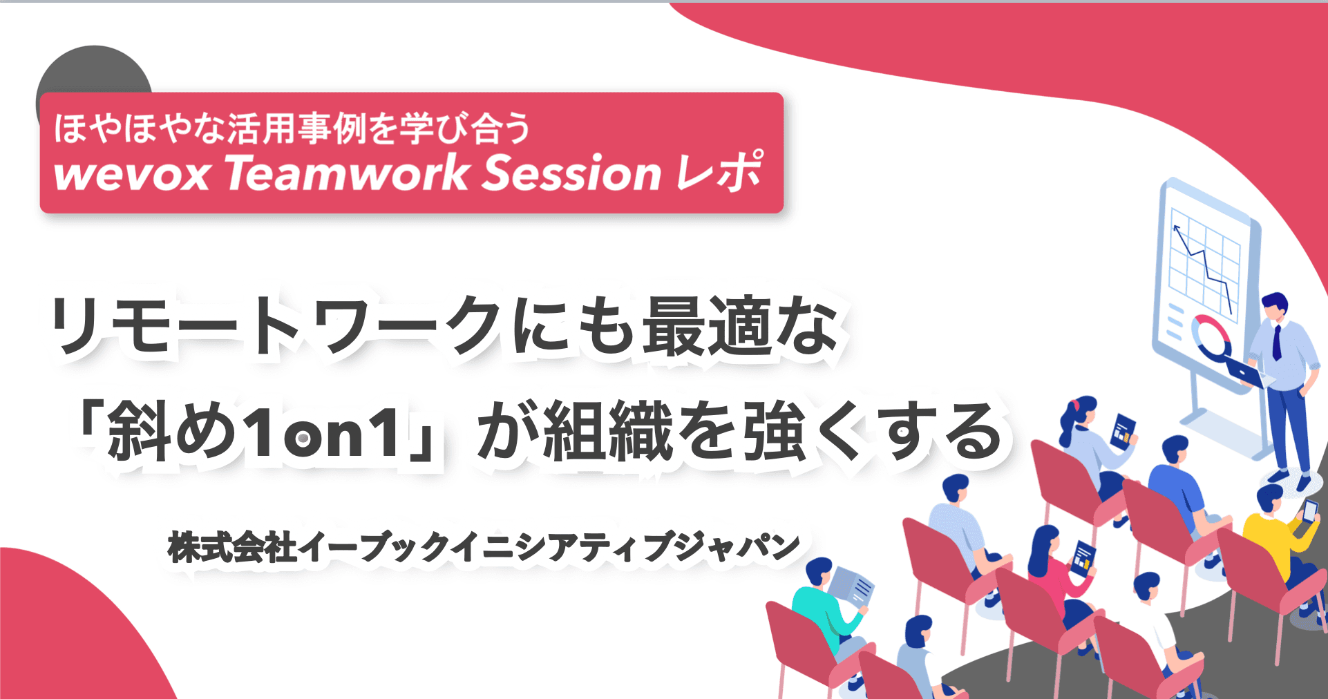 【Teamwork Sessionレポート】リモートワークにも最適な「斜め1on1」が組織を強くする
