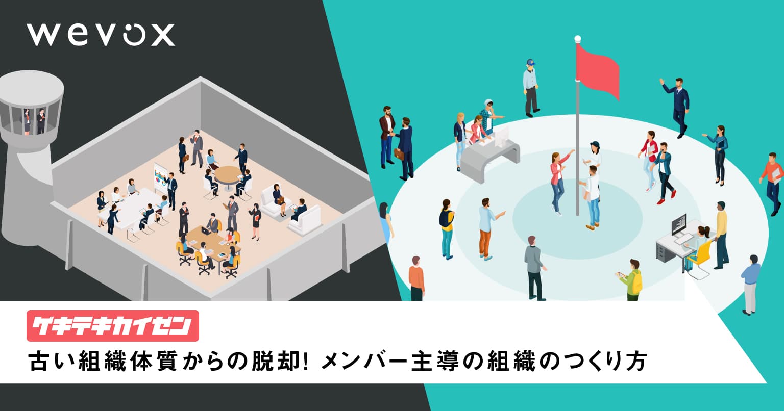 メンバー主体のチームづくりの秘訣は、組織変革を楽しむこと