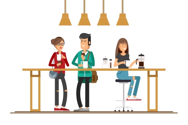 人が集まるスペースをつくる